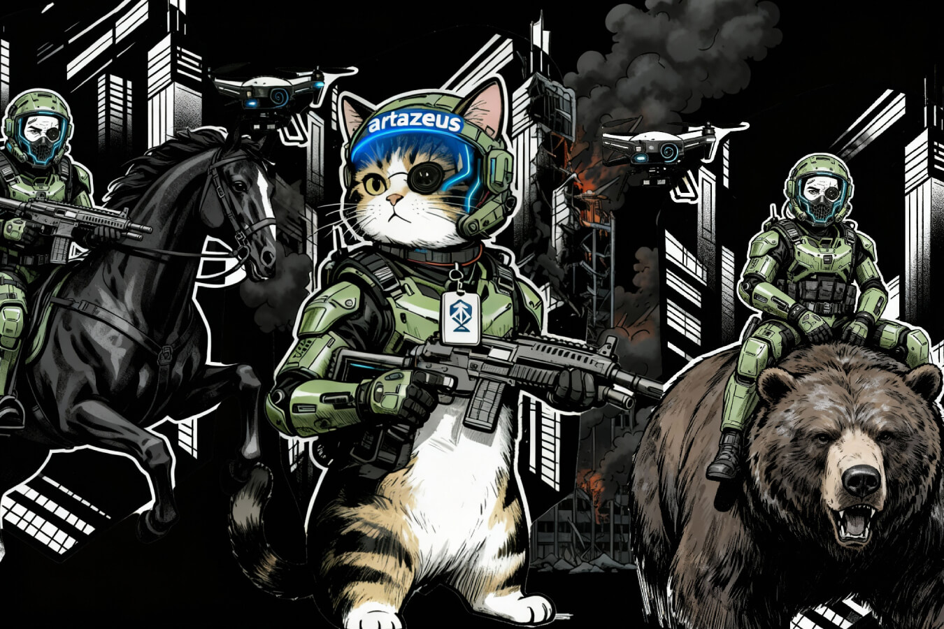 ​  ARTAZEUS — тактические патчи и авторский арт для вашей экипировки