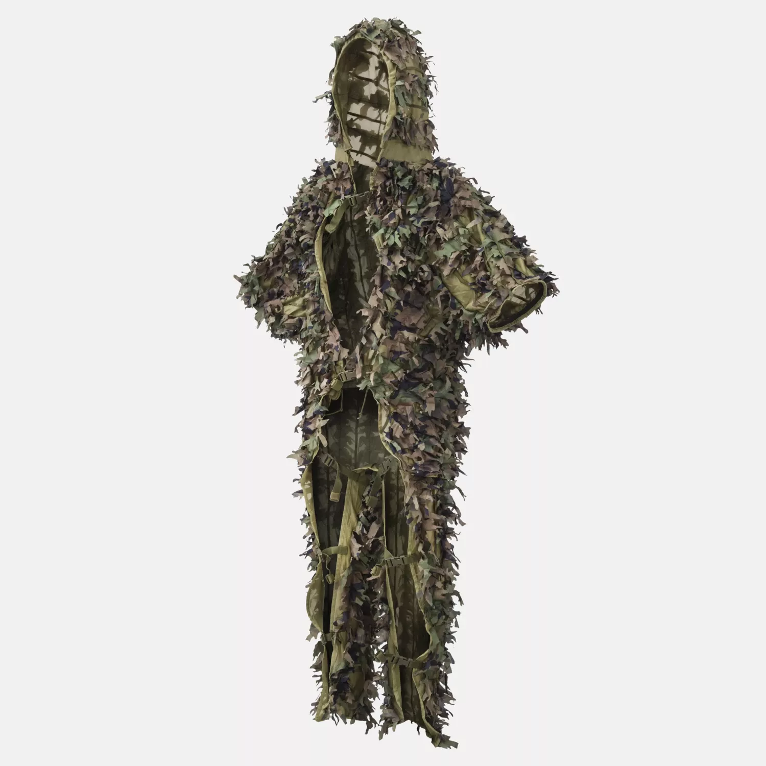 Маскхалат Helikon-Tex Leaf Ghillie: как устроен и где его предел