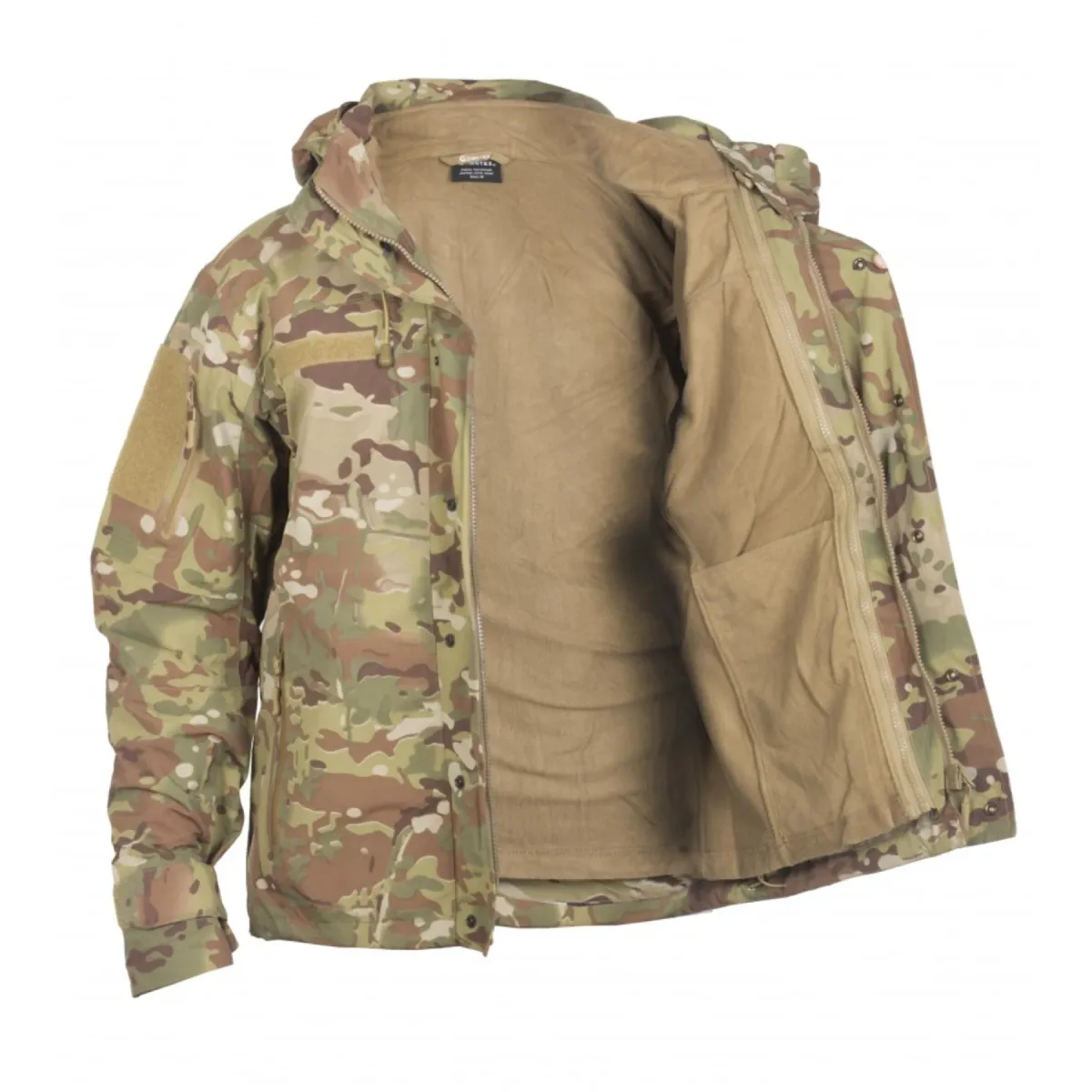 Куртка тактическая 2в1 Alpha Hardshell GONGTEX, цвет Multicam