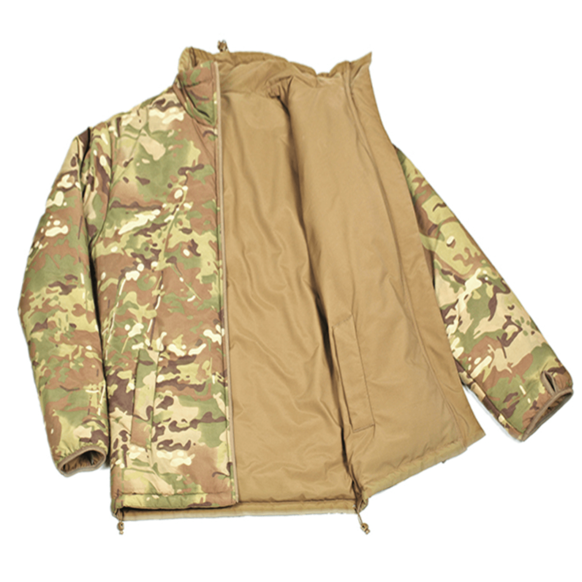 Куртка ДВУСТОРОННЯЯ REVERSIBLE Gongtex, цвет Multicam\Coyote