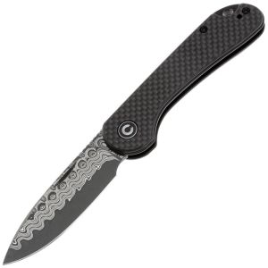 Складной нож CIVIVI Elementum Slip Joint blackwash сталь 14C28N, рукоять Black G10