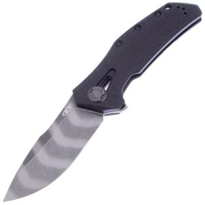 Складной нож Zero Tolerance 0308BLKTS сталь CPM-20CV Tiger Stripe DLC, рукоять титан/G10