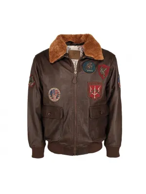 Куртка пилот SUPER VINTAGE OFFICIAL SIGNATURE  Top Gun