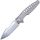 Складной нож Rike Knife Thor5 сталь M390, рукоять Gray Ti