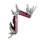 Мультитул с плоскогубцами и ножом LEATHERMAN Rebar Heathered Cranberry