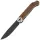 Складной нож Перемен Мысь blackwash 8Cr14MoV, рукоять Brown FRN