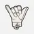 Нашивка «Shaka»