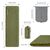 Коврик надувной NATUREHIKE TuYe 3.5 Rectangular Green