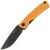 Складной нож SRM Air black сталь 14C28N, рукоять Orange G10