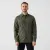 Рубашка тактическая Helikon-Tex Defender Mk2 Pilgrim для туризма и бушкрафта, длинный рукав, Размер: XS, Цвет: Moss Green Denim