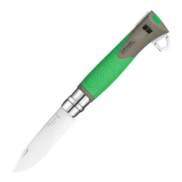 Нож Opinel №12 Explore, зеленый , 001899