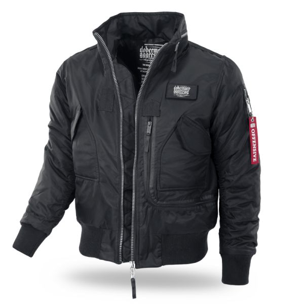 Куртка  АВИАТОР Dobermans Aggressive. OFFENSIVE, Black