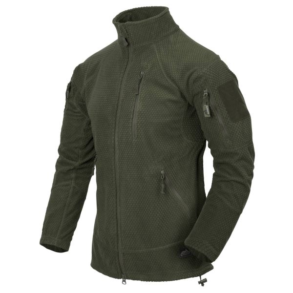 Куртка флисовая ALPHA Helikon, цвет Olive Green