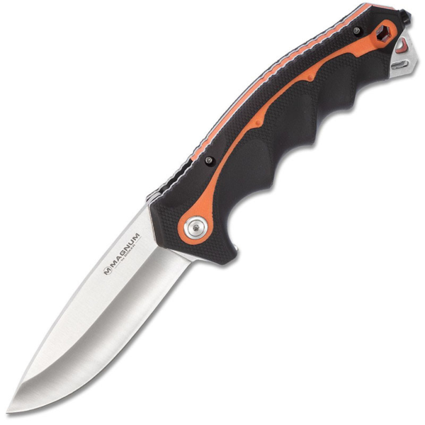Складной нож Boker Magnum Chainsaw Attendant Satin сталь 440B, рукоять пластик
