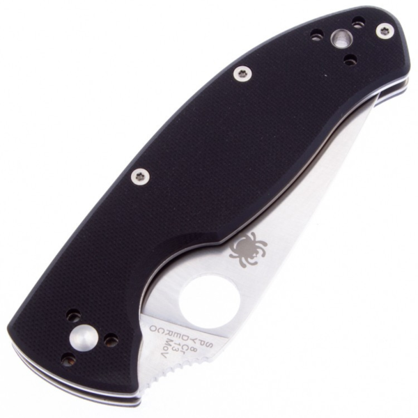 Складной нож Spyderco Tenacious C122GP сталь 8Cr13MoV, рукоять G-10 Black