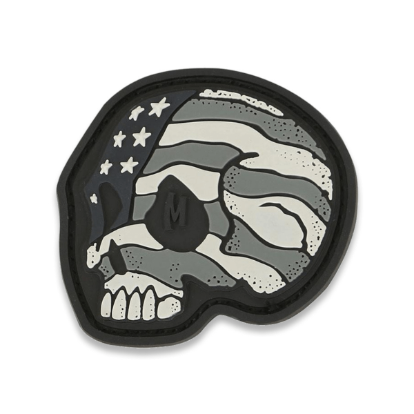 Патч Stars and Stripes Skull Maxpedition Swat
