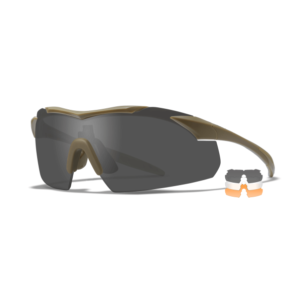 БАЛЛИСТИЧЕСКИЕ ОЧКИ WX VAPOR. НАБОР ЛИНЗ.