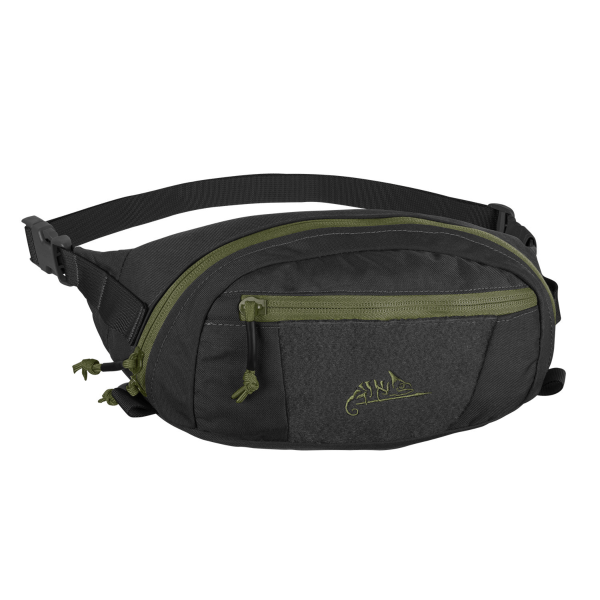 Сумка поясная BANDICOOT Helikon, цвет BLACK/OLIVE GREEN