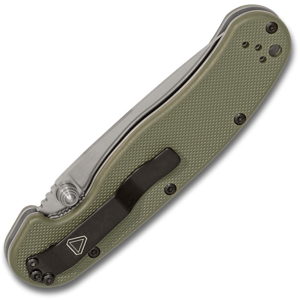 Складной нож Ontario RAT-2 ON8828OD сталь D2 Satin, рукоять Olive Drab GRN