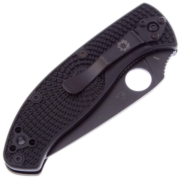 Складной нож Spyderco Tenacious Lightweight Black сталь 8Cr13MoV, рукоять FRN Black Складной нож Spyderco Tenacious Lightweight Black сталь 8Cr13MoV, рукоять FRN Black