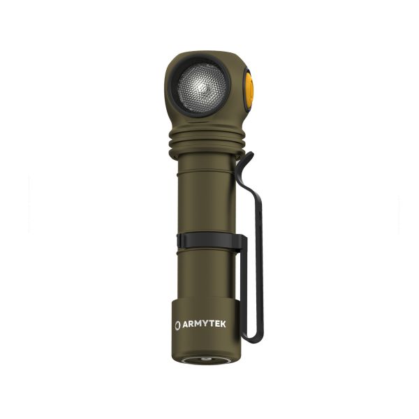 Фонарь налобный ArmyTek Wizard C2 Pro Magnet Olive XHP50.2 белый