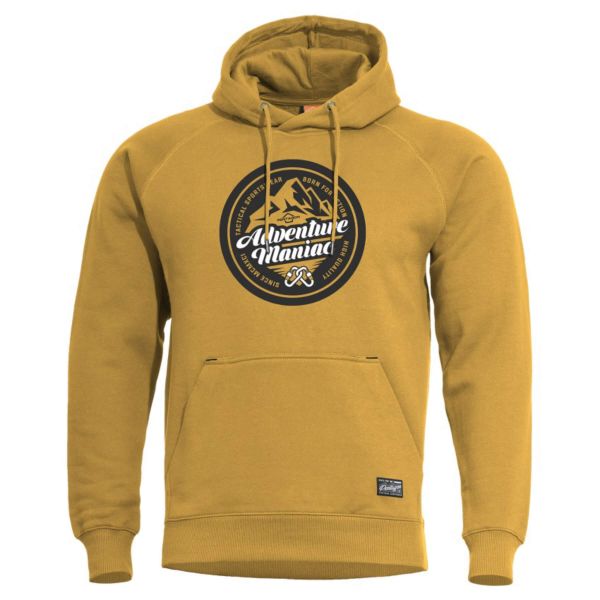 Толстовка Phaeton Adventure Maniac Pentagon, цвет Tuscan Yellow