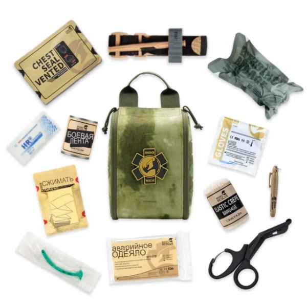 Тактическая аптечка Rhino Rescue Tactical IFAK Moss