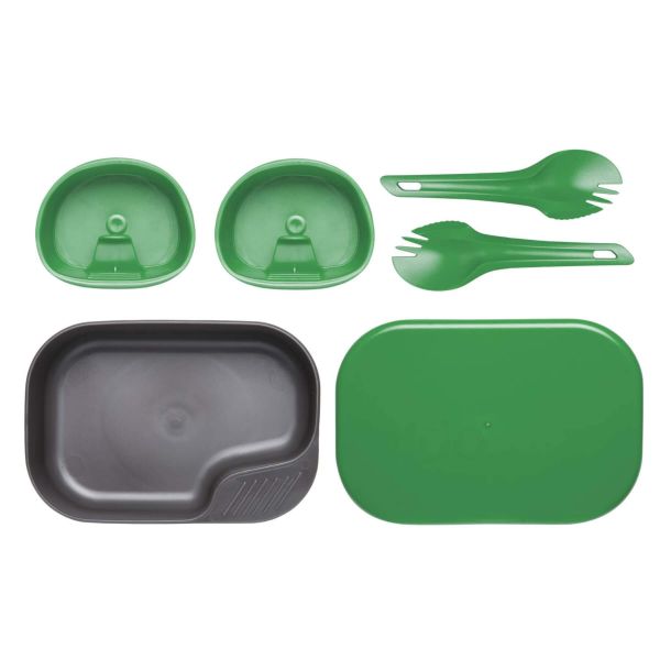 Набор посуды WILDO® CAMP-A-BOX DUO® LIGHT, цвет  GREEN
