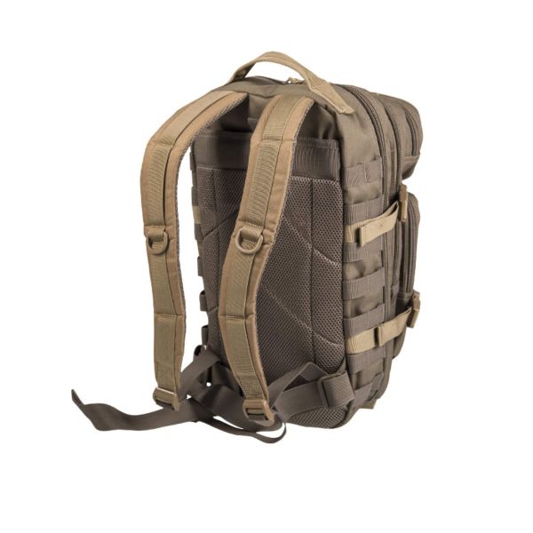 Рюкзак US ASSAULT SM Mil-Tec, цвет GREEN/COYOTE