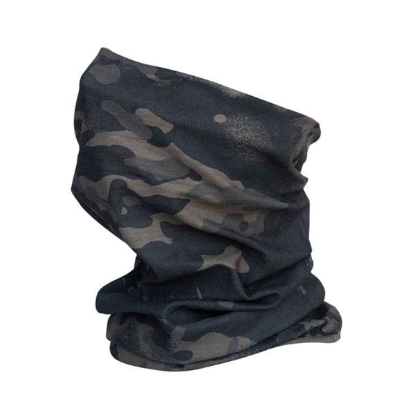 Бафф CoolMax Black Gunpoweder, цвет Black Multicam