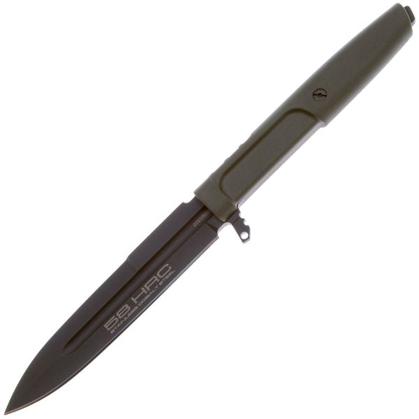 Тактический нож Extrema Ratio Requiem black сталь N690, рукоять Ranger Green Forprene