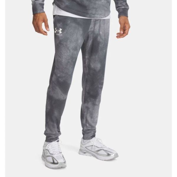 Брюки Rival Terry AOP Under Armour, цвет Grey (M)