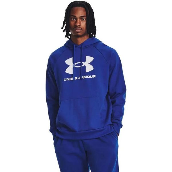 Толстовка Rival Fleece Logo Under Armour, цвет Blue (S)