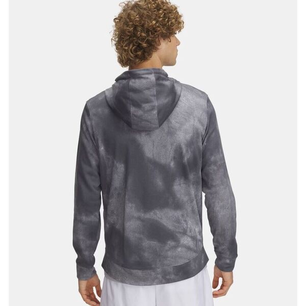 Толстовка Rival Terry AOP FZ Under Armour, цвет Grey (2XL)