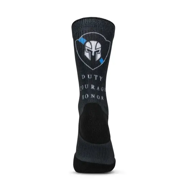 Носки 5.11 Sock & Awe Thin Blue Line Spartan