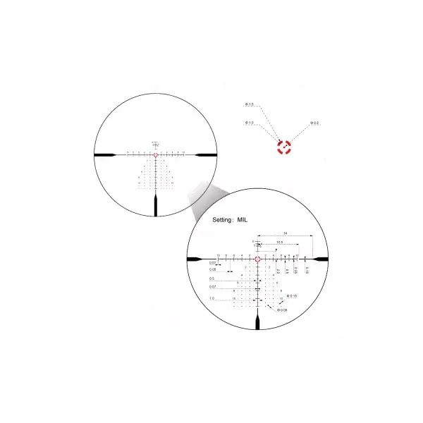 Оптический прицел Vector Optics FFP Continental x10 1-10x28 ED FFP VET-CTR