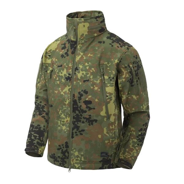 Куртка GUNFIGHTER Helikon, цвет Flecktarn Куртка GUNFIGHTER Helikon, цвет Flecktarn