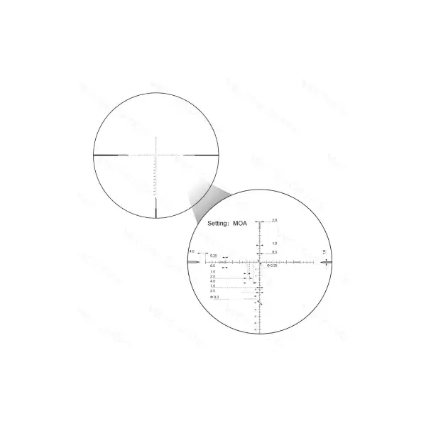 Оптический прицел Vector Optics 30мм FFP Orion Pro MAX 6-24X50 MOA HD