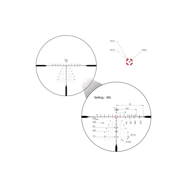 Оптический прицел Vector Optics 34мм FFP Continental x10 1-10x28 ED RAR-C