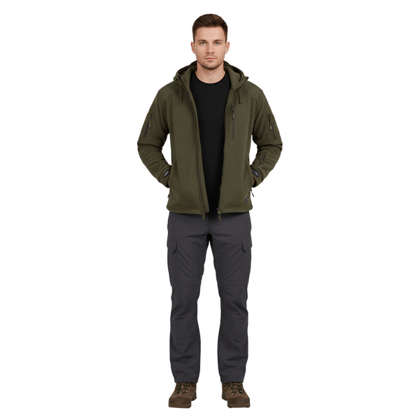 Кофта флисовая HUBBARD APEX, цвет Olive Green