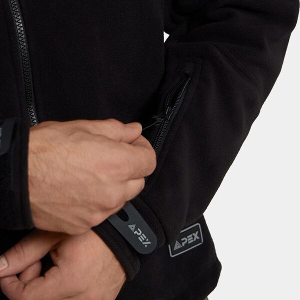 Кофта флисовая HUBBARD APEX, цвет Black