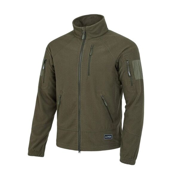 Кофта флисовая SANFORD APEX, цвет Olive Green