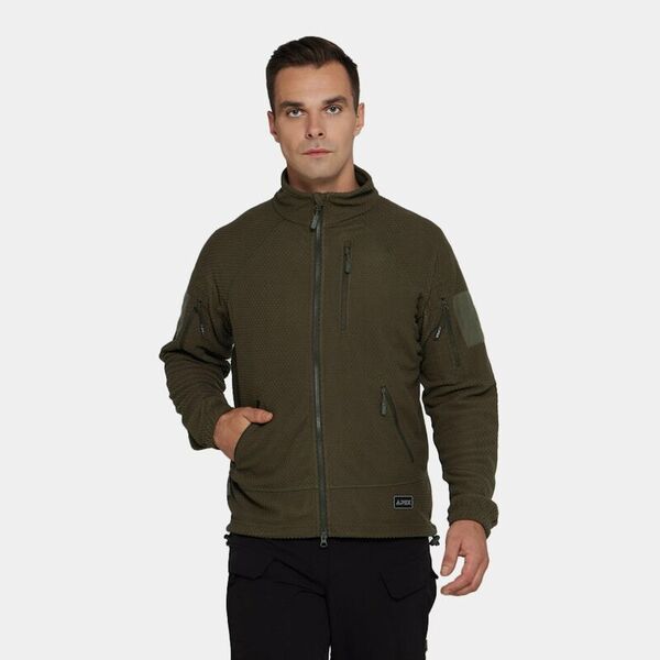 Кофта флисовая SANFORD APEX, цвет Olive Green