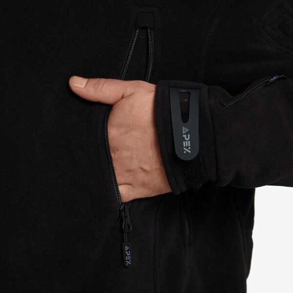 Кофта флисовая HUBBARD APEX, цвет Black