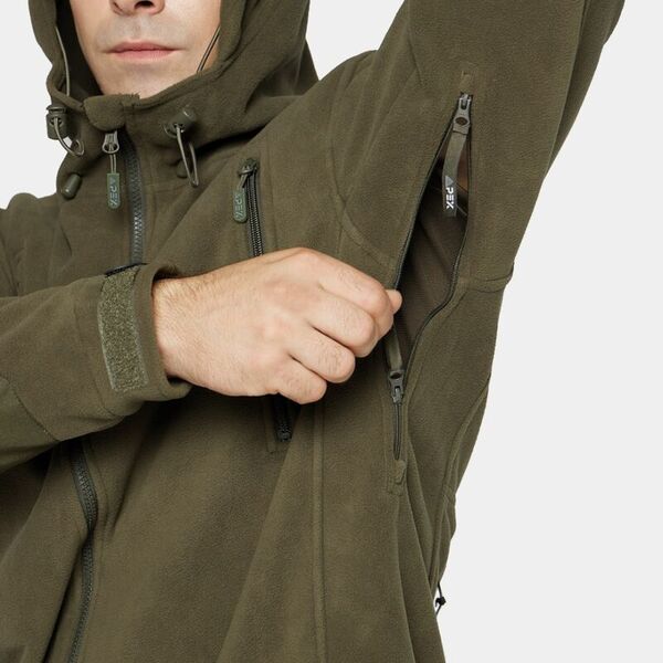 Кофта флисовая HUBBARD APEX, цвет Olive Green