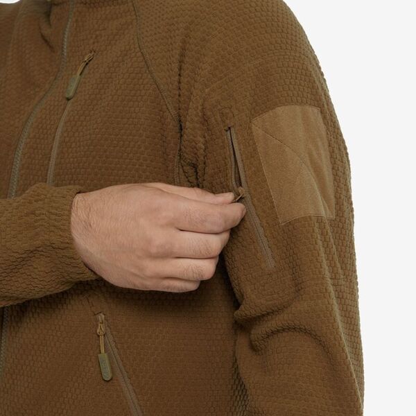 Кофта флисовая SANFORD APEX, цвет Coyote