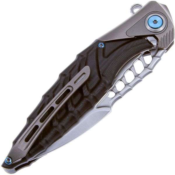 Складной нож Rike Knife Thor7 сталь 154CM, рукоять Black G10