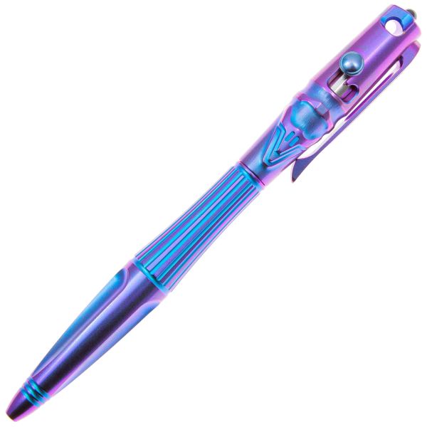 Тактическая ручка Rike Knife TR02 Blue Purple Titanium