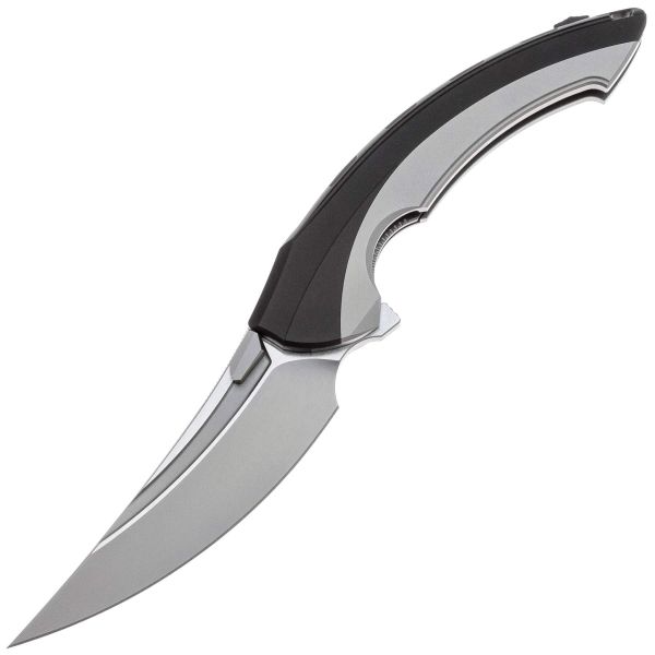 Складной нож Rike Knife Lamella сталь M390, рукоять Dark Gray Ti/DLC