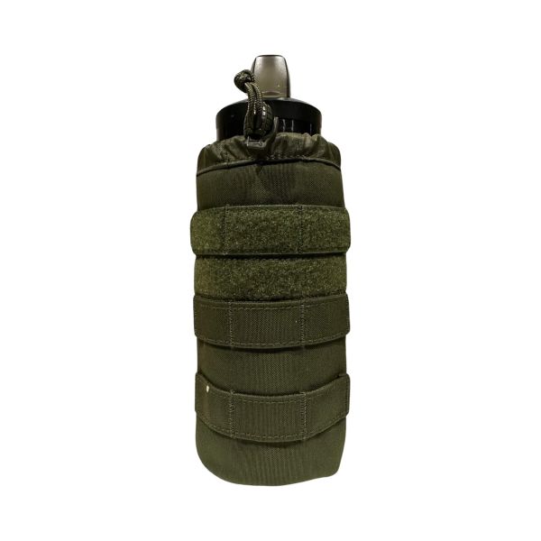 Тактическая фляга GONGTEX с чехлом  Молле,  цвет Olive